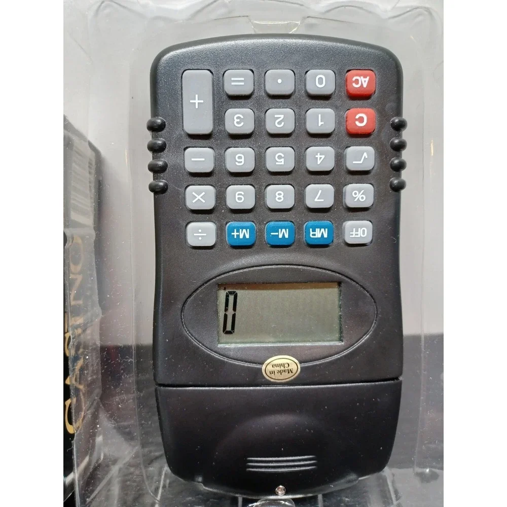 Casino Calculator Handheld Game Tested & Working travel Excalibur portable